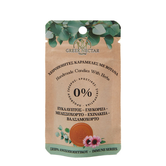 ΚΑΡΑΜΕΛΕΣ ΒΟΤΑΝΩΝ ΜΕ ΓΕΥΣΗ ΕΥΚΑΛΥΠΤΟ