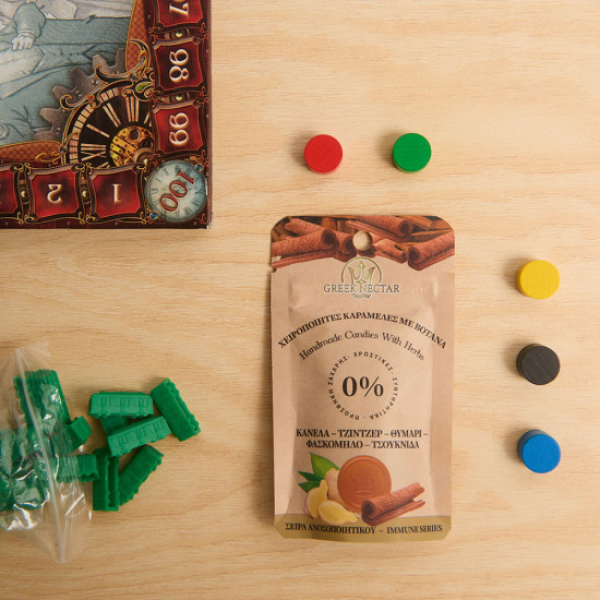 ΚΑΡΑΜΕΛΕΣ ΒΟΤΑΝΩΝ ΜΕ ΓΕΥΣΗ ΚΑΝΕΛΑ