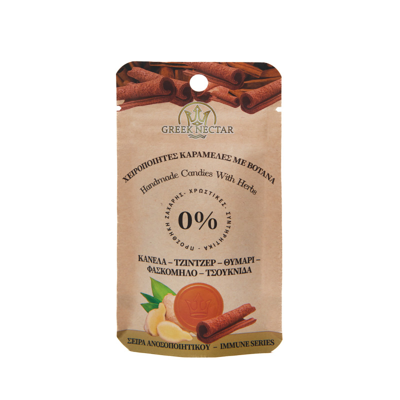 ΚΑΡΑΜΕΛΕΣ ΒΟΤΑΝΩΝ ΜΕ ΓΕΥΣΗ ΚΑΝΕΛΑ